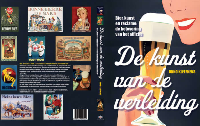 Boek over Bier kunst en reclame - Onno Kleefkens