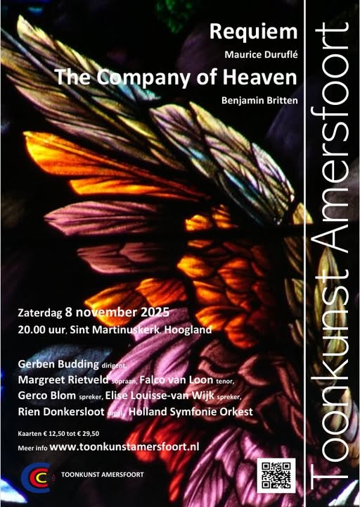 Concert in Sint Martinuskerk flyer