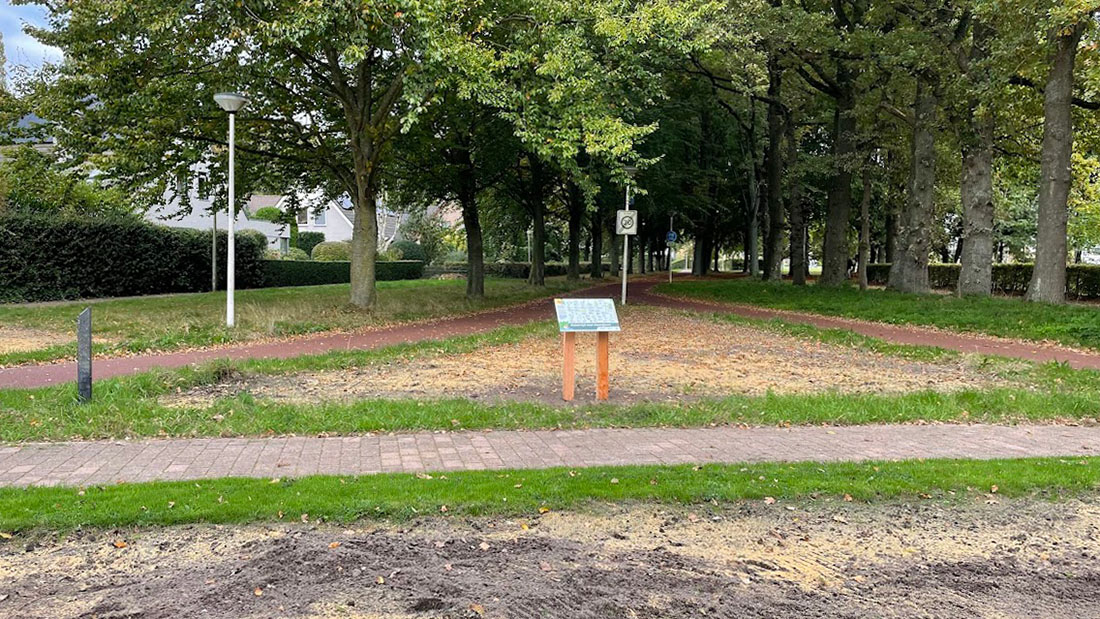 Hooglands nieuws groenstroken ingezaaid