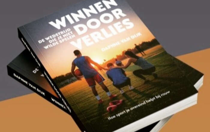 Winnen door verlies van schrijfster Daphne van Dijk cover