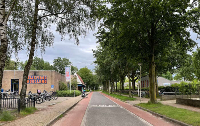 Calamiteiten voorkomen bij Zwembad Hoogland. Foto van huidige wembad.