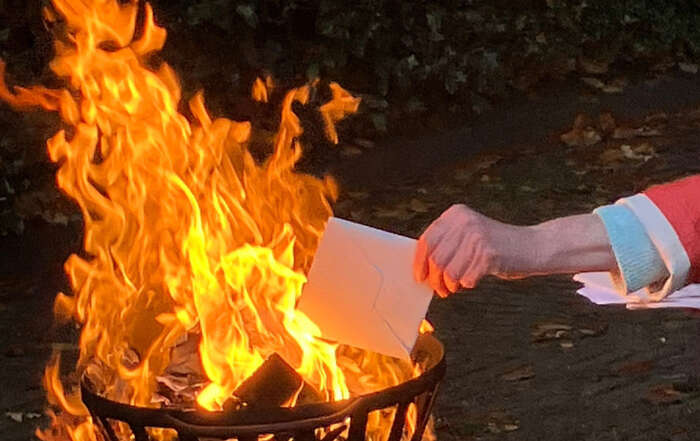Hemelpost bij Sint Martinuskerk in Hoogland