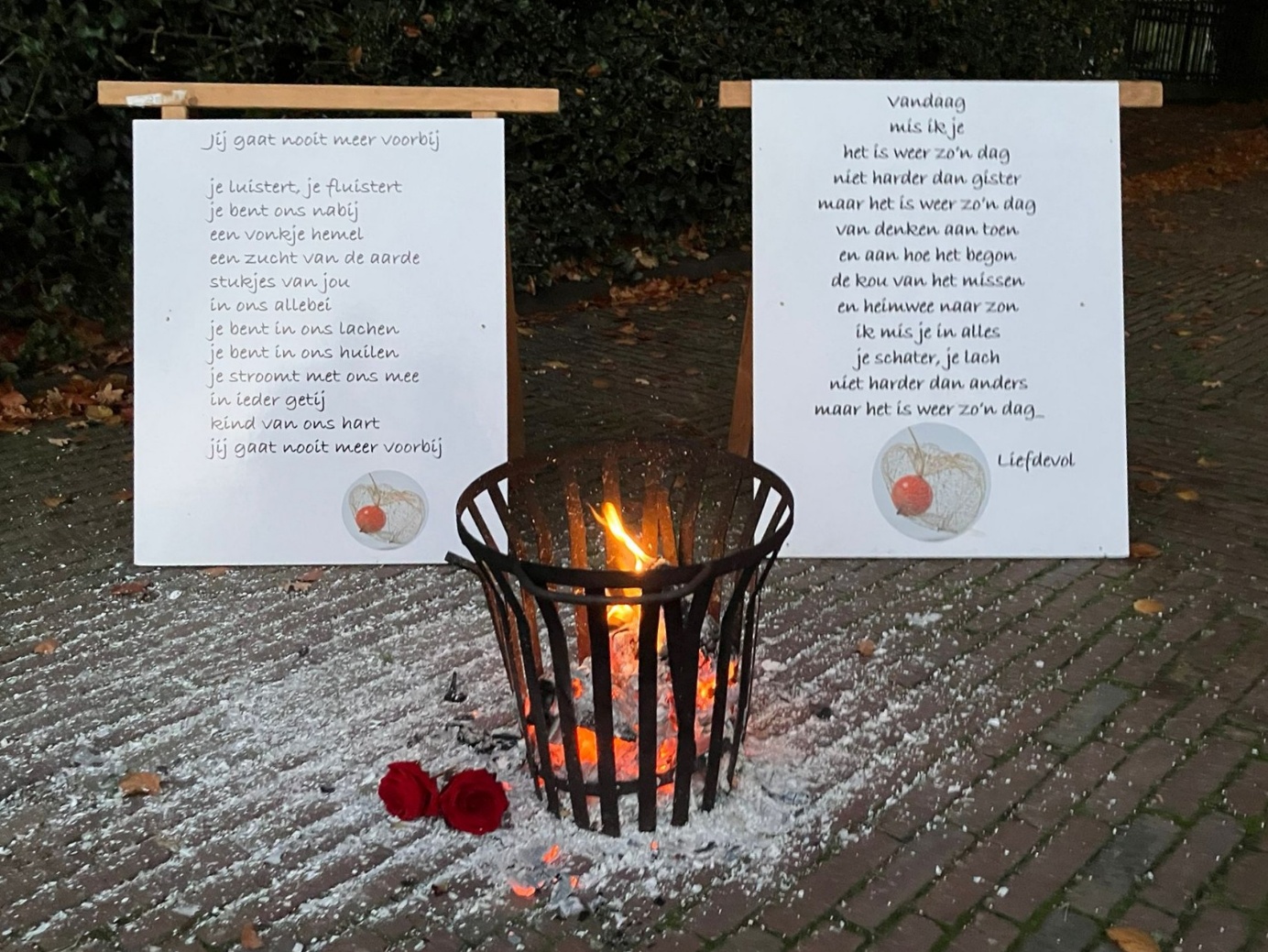 Hemelpost bij Sint Martinuskerk in Hoogland