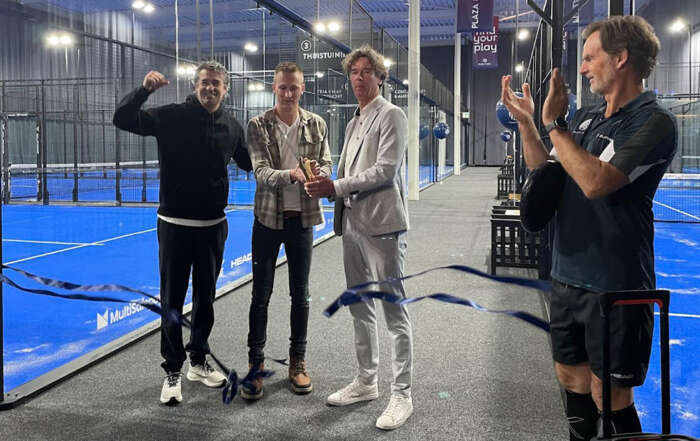 Padelcentrum Hoogland opening cover