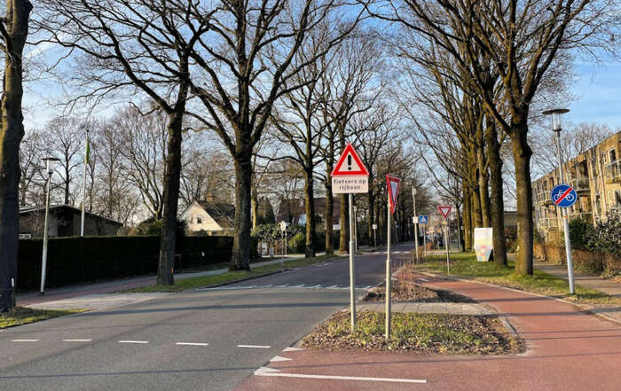 Petitie vrijliggende fietspaden Hamseweg Hoogland