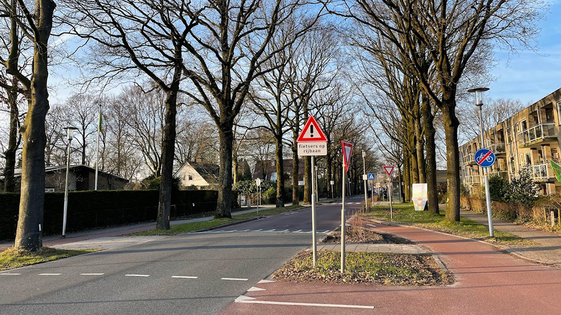 Petitie vrijliggende fietspaden Hamseweg Hoogland