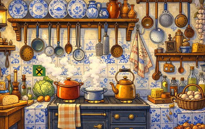 Bakrecepten door Thea van Beers met logo Hoogland