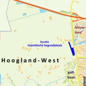 Islamitische begraafplaats locatie