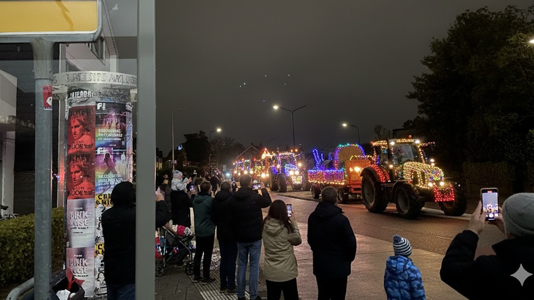 Lichtjestocht door Hoogland