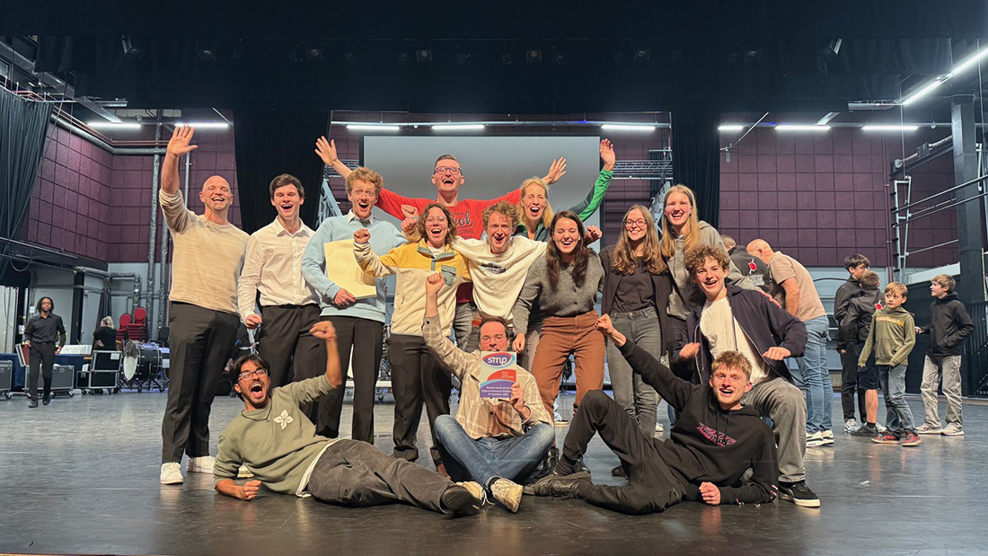 Slagwerkgroep Sint Caecilia groepsfoto