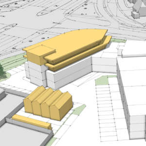 Van Boetzelaerlaan 24-34 met tiny houses