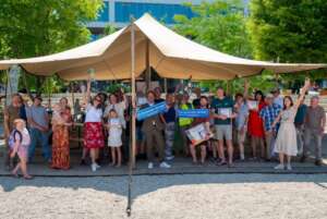 Kort Hooglands nieuws Schoonste straat van Amersfoort