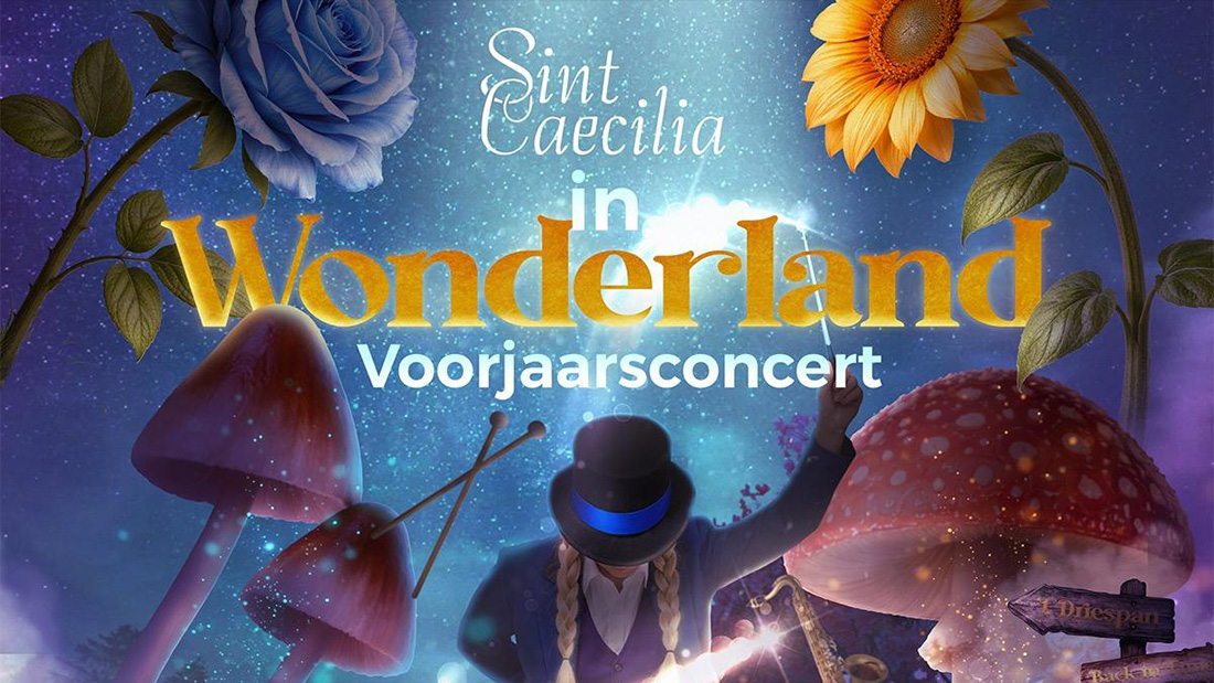 Wonderland voorjaarsconcert Sint Caecilia