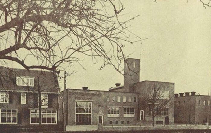 Melkfabriek Hoogland in 1939 na de verbouwing
