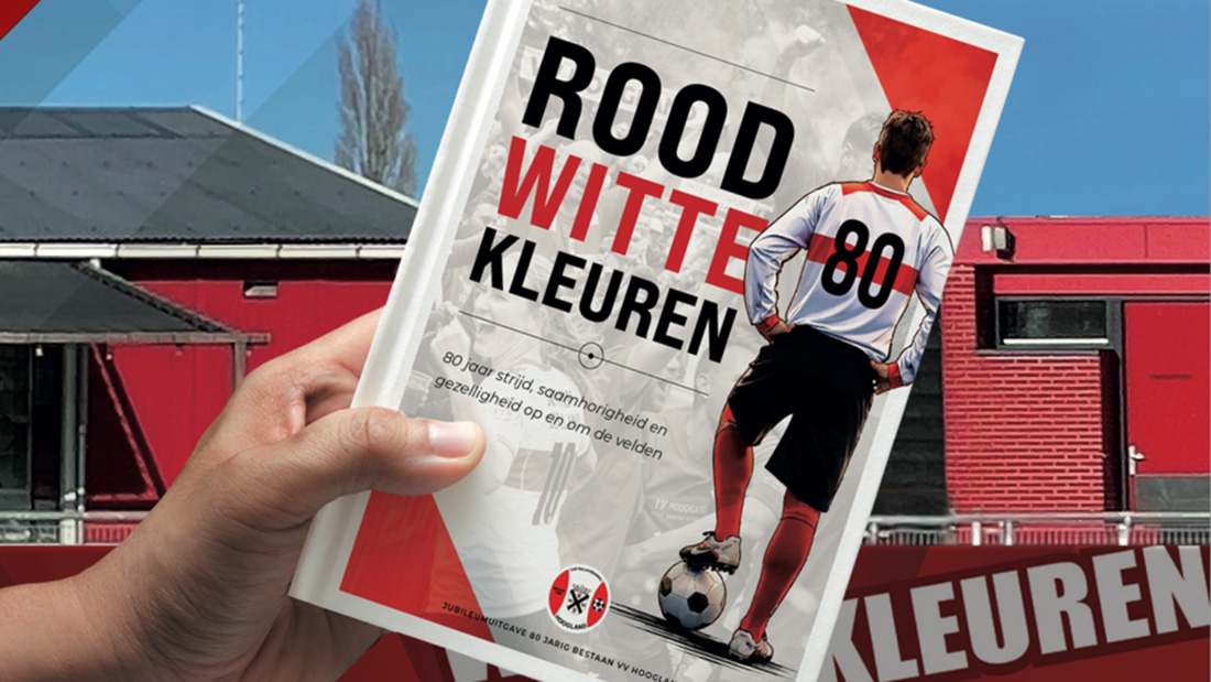 Hoogland viert 80 jaar voetbal met uniek boek