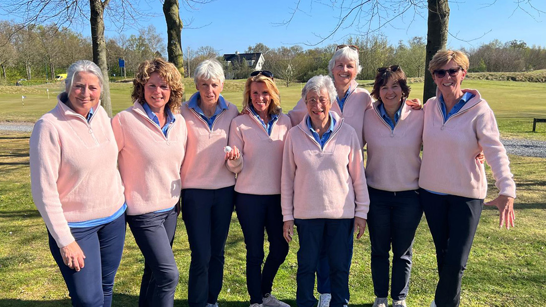 Donderdagdames 1 van Golfclub Hoogland Kampioen 2026