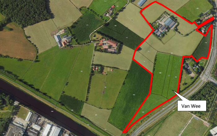 Boelenhoefseweg situatieschets