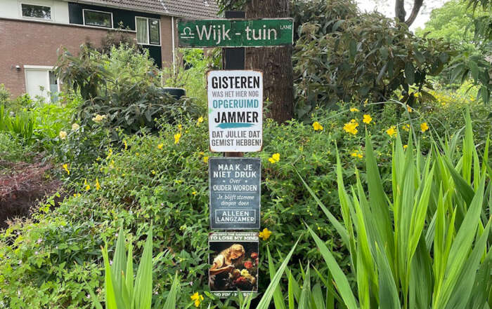 Kort Hooglands nieuws Wijktuin De Bik