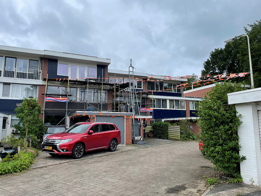 WK voetbal Hoogland In Bieshaar-Noord