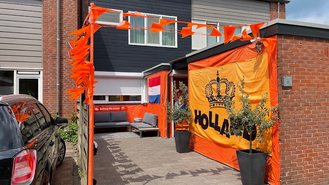Hoogland kleurt steeds meer Oranje