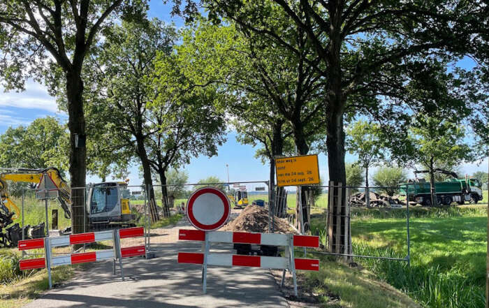 Fietsbrug tijdelijk onbereikbaar