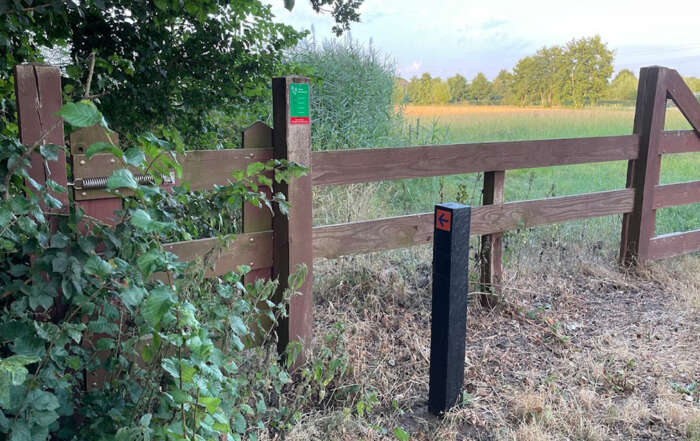 Wandelroutenetwerk provincie Utrecht in Hoogland-West