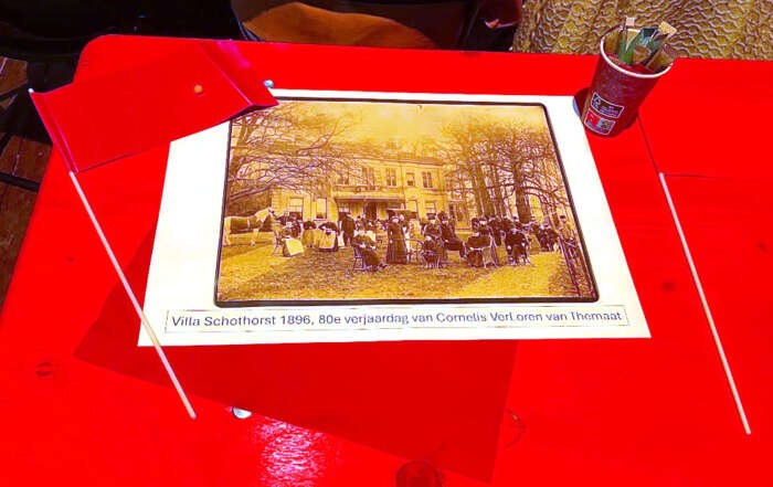 Historische foto's placemats cover